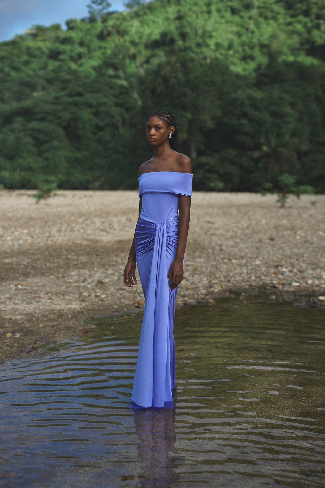 Rene Off Shoulder Dress