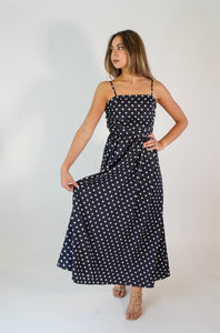 Karina Black Dots Dress