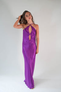 Rihanna Purple Dress