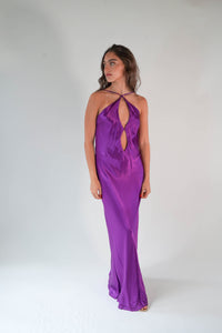 Rihanna Purple Dress
