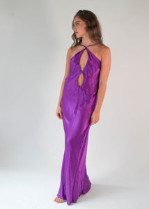 Rihanna Purple Dress