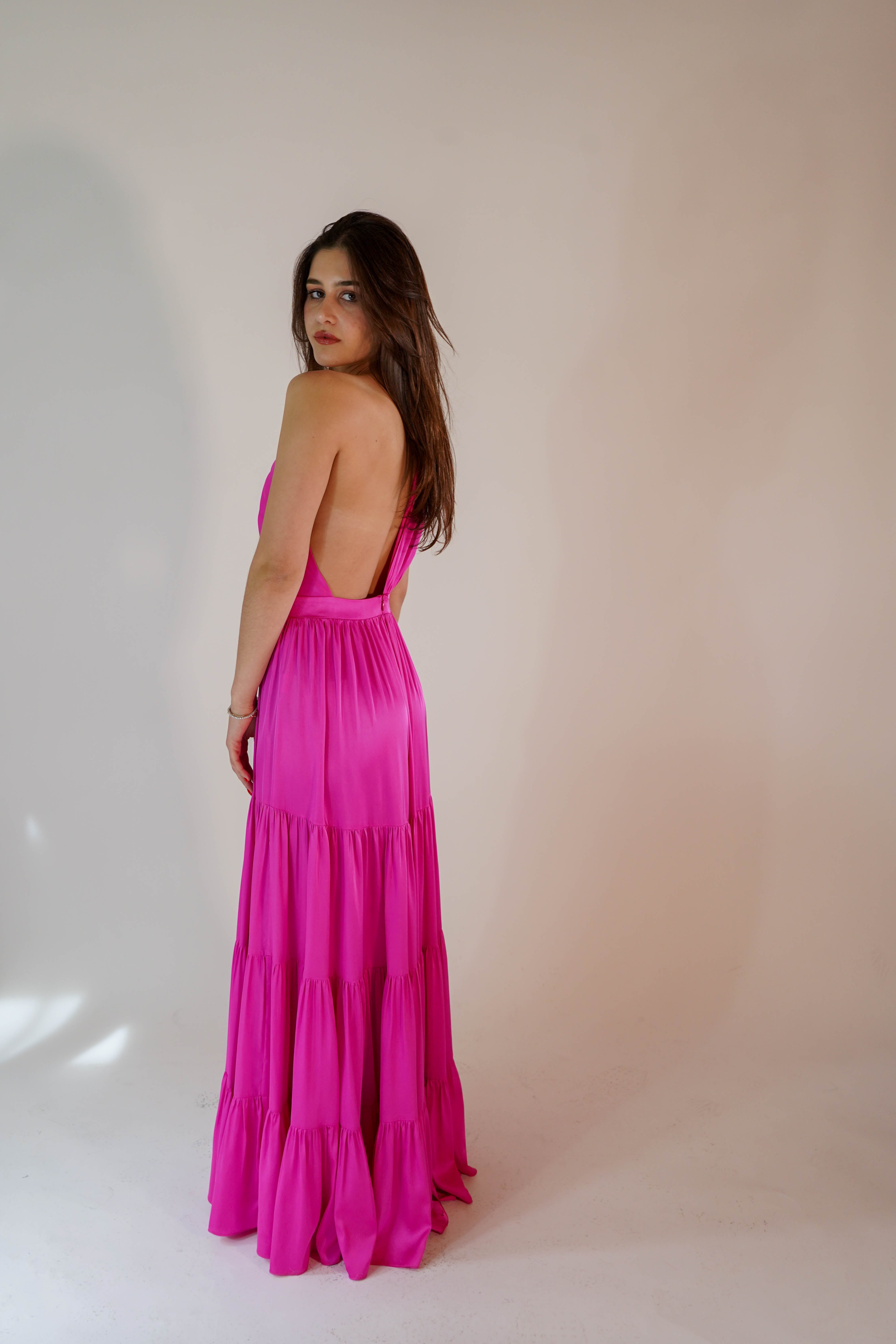 Kai Fucsia Dress
