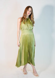 Julia Green Halter Dress