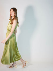 Julia Green Halter Dress