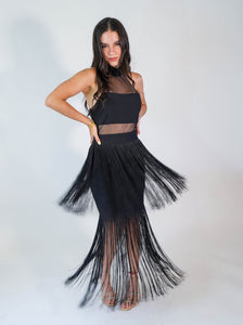 Anna Fringes Dress
