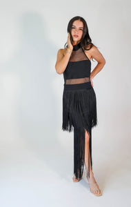 Anna Fringes Dress