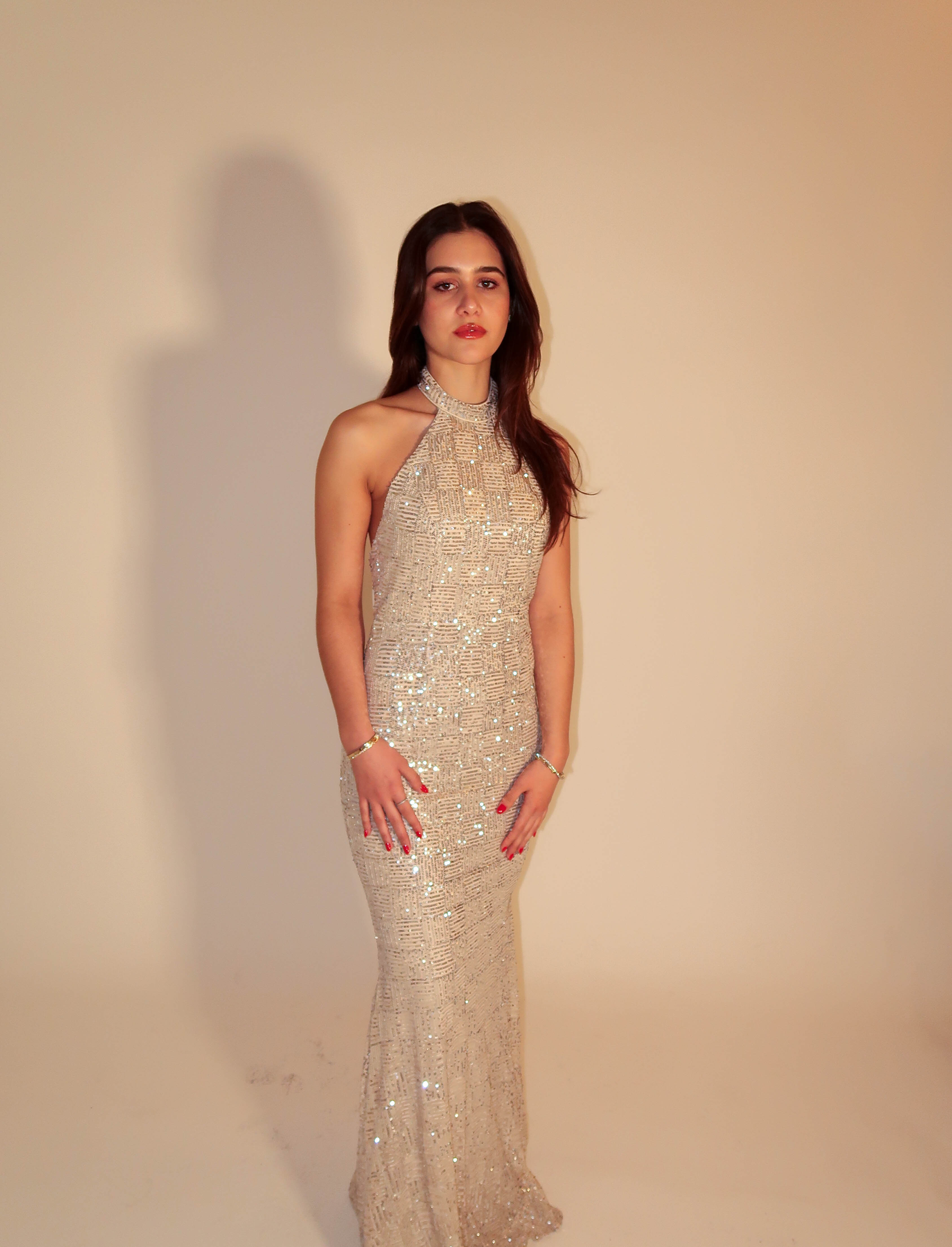 Kylie Halter Silver Sequin