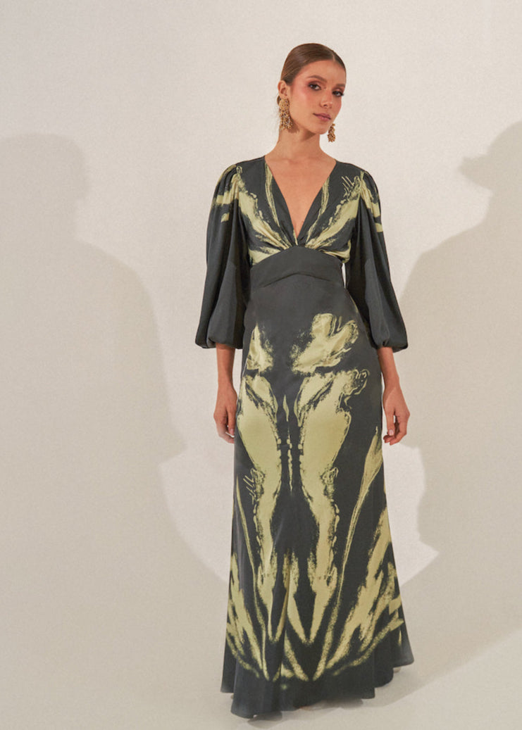 Martina Green Dress