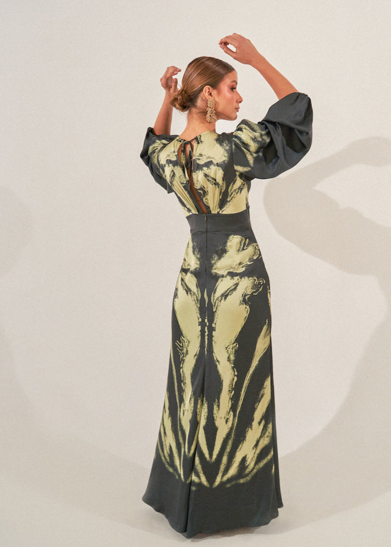 Martina Green Dress
