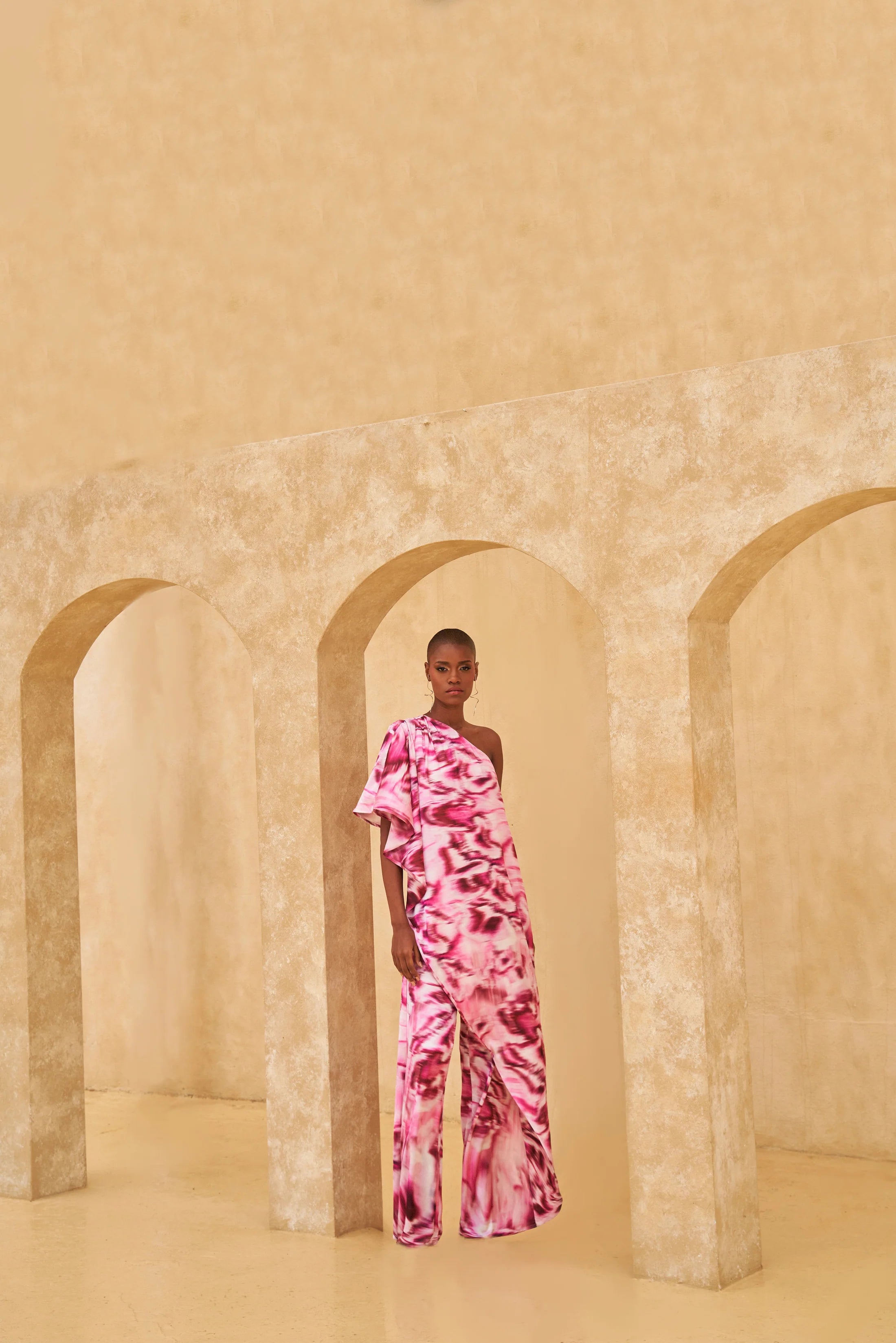 Nahir Pink Jumpsuit
